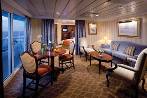 Club World Owner's Suite - Room #6088 Deck 6 Aft Portside Azamara Club Cruises