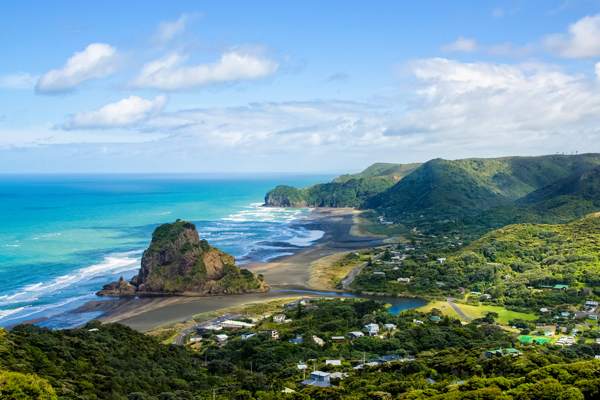 De zee en natuur van Nieuw-Zeeland